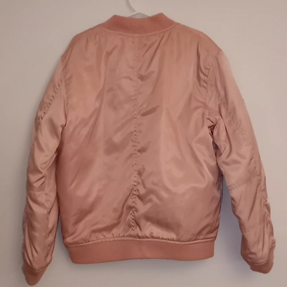 C&C California Girl's Baseball Jacket w/Sequin Patches Size 12